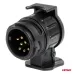 Przejściówka adapter redukcja gniazda 13/7 AMIO-03210