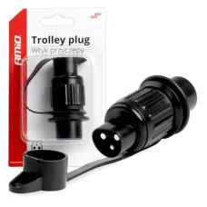AMIO 03213 — Wtyczka elektryczna 3 PIN złącze 3 pinowe AMIO-03213