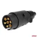 Wtyk wtyczka przyczepy plastikowa 7 PIN AMIO-03215
