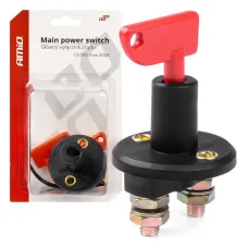 AMIO 03023 — Wyłącznik odłącznik prądu akumulatora hebel 12V 24V AMIO-03023