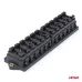 Skrzynka bezpiecznika ceramiczna 12 gniazd AMIO-03044