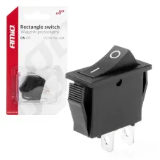 AMIO 03081 — Włącznik przełącznik prostokątny ON OFF 12V AMIO-03081