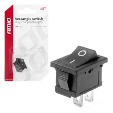 AMIO 03082 — Włącznik przełącznik prostokątny ON OFF 12V 24V AMIO-03082