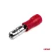 Konektory izolowane męskie okrągłe walcowe 4mm 0.5-1.5mm2 10A 10 szt. AMIO-03071
