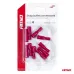 Konektory izolowane żeńskie okrągłe walcowe 4mm 0.5-1.5mm2 10A 10 szt. AMIO-03072