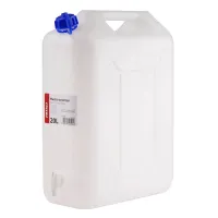 Kanister zbiornik plastikowy na wodę z kranem 20L AMIO-03204
