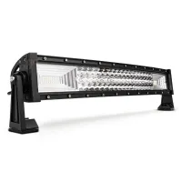 Lampa robocza panelowa LED BAR zakrzywiona AWL44 324W 52cm 25920lm 12V 24V AMIO-03255