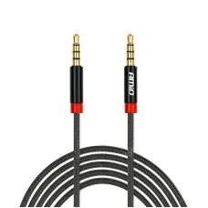 AMIO 03270 — Kabel AUX MINI JACK 3,5mm oplot 200cm AMIO-03270