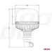 Lampa ostrzegawcza błyskowa kogut 24 LED W25P 12V 24V AMIO-03338
