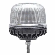 AMIO 03339 — Lampa ostrzegawcza błyskowa kogut 24 LED W25SB 12V 24V AMIO-03339