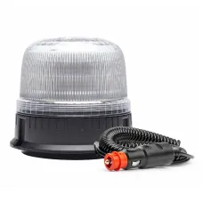 AMIO 03340 — Lampa ostrzegawcza błyskowa kogut 24 LED W25M 12V 24V AMIO-03340