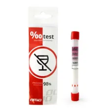 AMIO 01160 — Jednorazowy test na zawartość alkoholu alkomat AMIO-01160