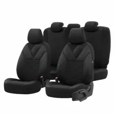 OTOM OT77345 — Komplet pokrowców na fotele samochodowe OTOM TEMPO 1501 BLACK NZ