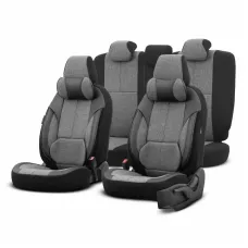 OTOM OT86759 — Komplet pokrowców na fotele samochodowe OTOM VOYAGER 102 SMOKED 3-ZIP