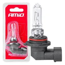AMIO 03366 — Żarówka halogenowa HB3 9005 12V 60W 1szt. blister AMIO-03366