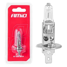 AMIO 03358 — Żarówka halogenowa H1 12V 55W 1szt. blister AMIO-03358