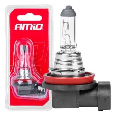AMIO 03365 — Żarówka halogenowa H11 12V 55W 1szt. blister AMIO-03365