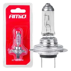 AMIO 03363 — Żarówka halogenowa H7 12V 55W E4 1szt. blister AMIO-03363