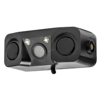 Kamera cofania z czujnikami parkowania 2w1 HD-602  LED 12V AMIO-03541