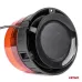Lampa ostrzegawcza błyskowa kogut 39 LED magnes R65 R10 12V 24V WAR11M AMIO-01500