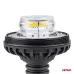 Lampa ostrzegawcza błyskowa kogut 36 LED flex R65 R10 12V 24V W03p AMIO-02293