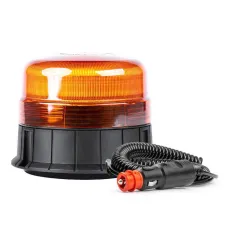 AMIO 01500 — Lampa ostrzegawcza błyskowa kogut 39 LED magnes R65 R10 12V 24V WAR11M AMIO-0150...