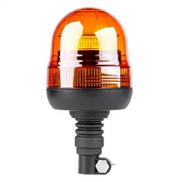 Lampa ostrzegawcza błyskowa kogut 39 LED flex R65 R10 12V 24V WAR09P AMIO-01501