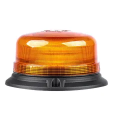 AMIO 02296 — Lampa ostrzegawcza błyskowa kogut 36 LED śruby R65 R10 12V 24V W03b AMIO-02296