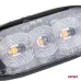 Lampa błyskowa ostrzegawcza płaska 3 LED R65 R10 12-24V AMIO-02297