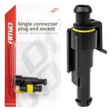 AMIO 03517 — Kostka wtyk złącze hermetyczne superseal 1 PIN AMIO-03517
