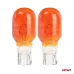 Żarówki halogenowe T15 WY16W W2.1x9.5d 12V 2  szt. AMIO-02550
