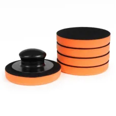 AMIO 02903 — Zestaw gąbek do woskowania polerowania gąbki z uchwytem 125 mm 5 szt. AMIO-02903