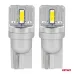 Żarówki LED STANDARD T10 W5W 2x1860 SMD White 12V 24V AMIO-03719