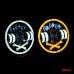 Lampa robocza LED SKULL czaszka dodatkowa ozdobna 12V 24V AMIO-03695