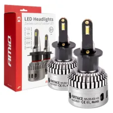 AMIO 03681 — Żarówki samochodowe LED seria K3 H3 12V 6000K Canbus AMIO-03681