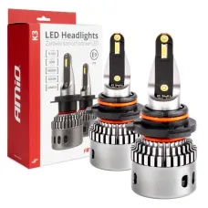 AMIO 03687 — Żarówki samochodowe LED seria K3 HB3/HIR1 9011/H10 12V 6000K Canbus AMIO-03687