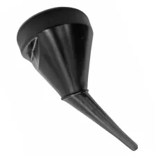 AMIO 04054 — Lejek uniwersalny plastikowy skośny do paliwa cieczy benzyny 14 cm AMIO-04054