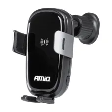 AMIO 03778 — Uchwyt do samochodu na kratkę ładowarka indukcyjna 15W AMIO-03778