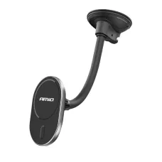AMIO 03772 — Uchwyt do samochodu na telefon z ładowarką indukcyjną na szybę kokpit My Mag 15W...