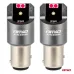Żarówki LED CANBUS PRO BAY15D P21/5W 4x3030 SMD czerwone 12V 24V AMIO-03586