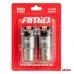 Żarówki LED CANBUS PRO BAY15D P21/5W 4x3030 SMD czerwone 12V 24V AMIO-03586