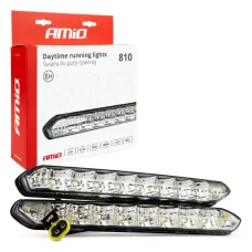 AMIO 01266 — Światła do jazdy dziennej DRL 810 AMIO-01266