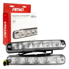 AMIO 01523 — Światła do jazdy dziennej DRL 507HP AMIO-01523