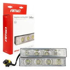 AMIO 01528 — Światła do jazdy dziennej DRL 540 PRO AMIO-01528