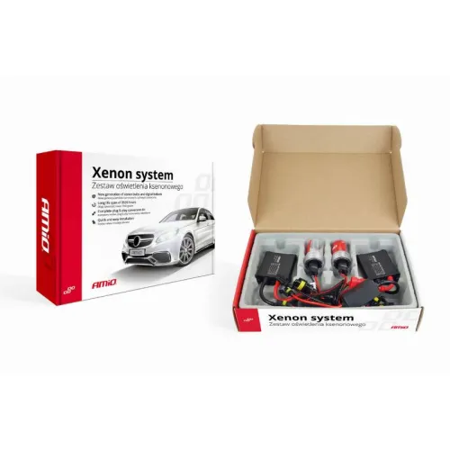 Zestaw hid slim H7 6000K AMIO-01946