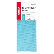 AMIO 03738 — Mikrofibra do mycia czyszczenia szyb i wnętrza samochodu 40x60 cm 350 g AMIO-037...