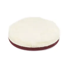 AMIO 03704 — Pad polerski wełniany futro polerskie soft miękki na rzep 125 mm AMiO-03704