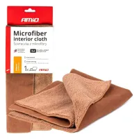 Mikrofibra ścierka 2w1 do czyszczenia wnętrza samochodu i ekranów  30x30 cm 500g AMIO-03982
