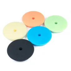 AMIO 03709 — Zestaw gąbek do polerowania gąbki polerskie 5 szt. 125 mm/ 150 mm AMIO-03709