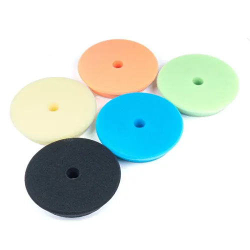 Zestaw gąbek do polerowania gąbki polerskie 5 szt. 125 mm/ 150 mm AMIO-03709